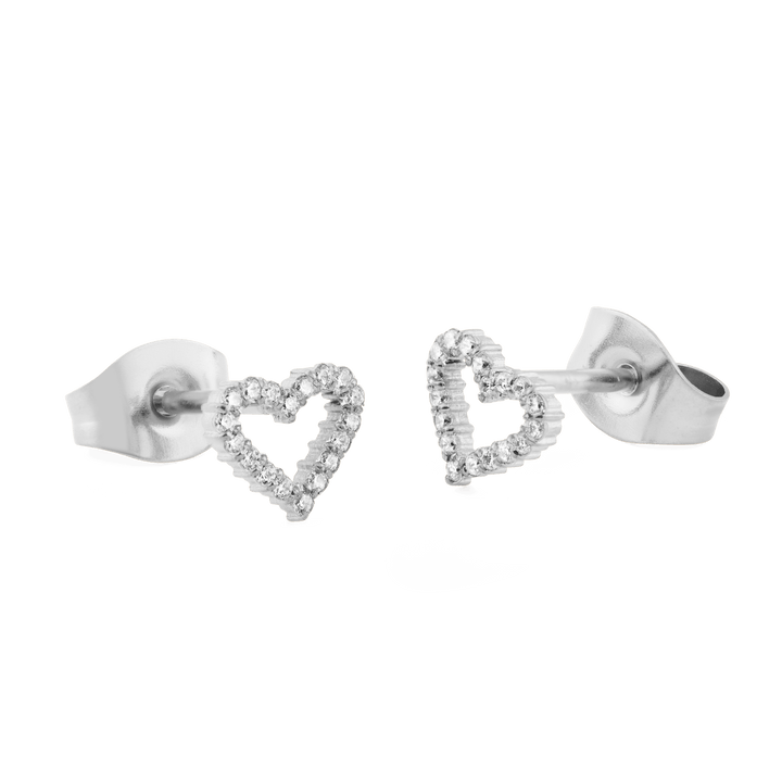 Daniel Wellington Mirelle Heart Earring Silver