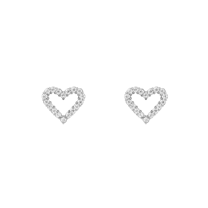 Daniel Wellington Mirelle Heart Earring Silver