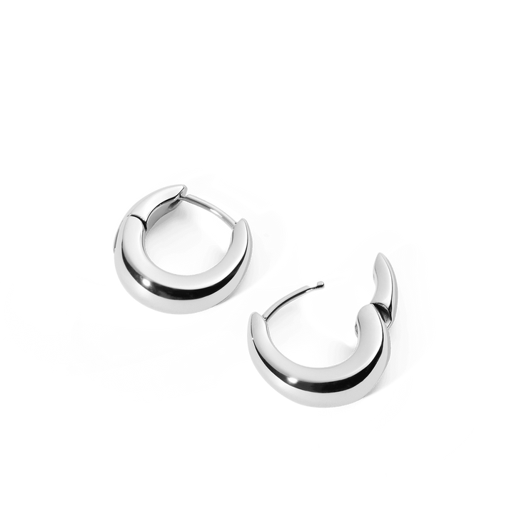 Daniel Wellington Flow Earring 15mm Silver