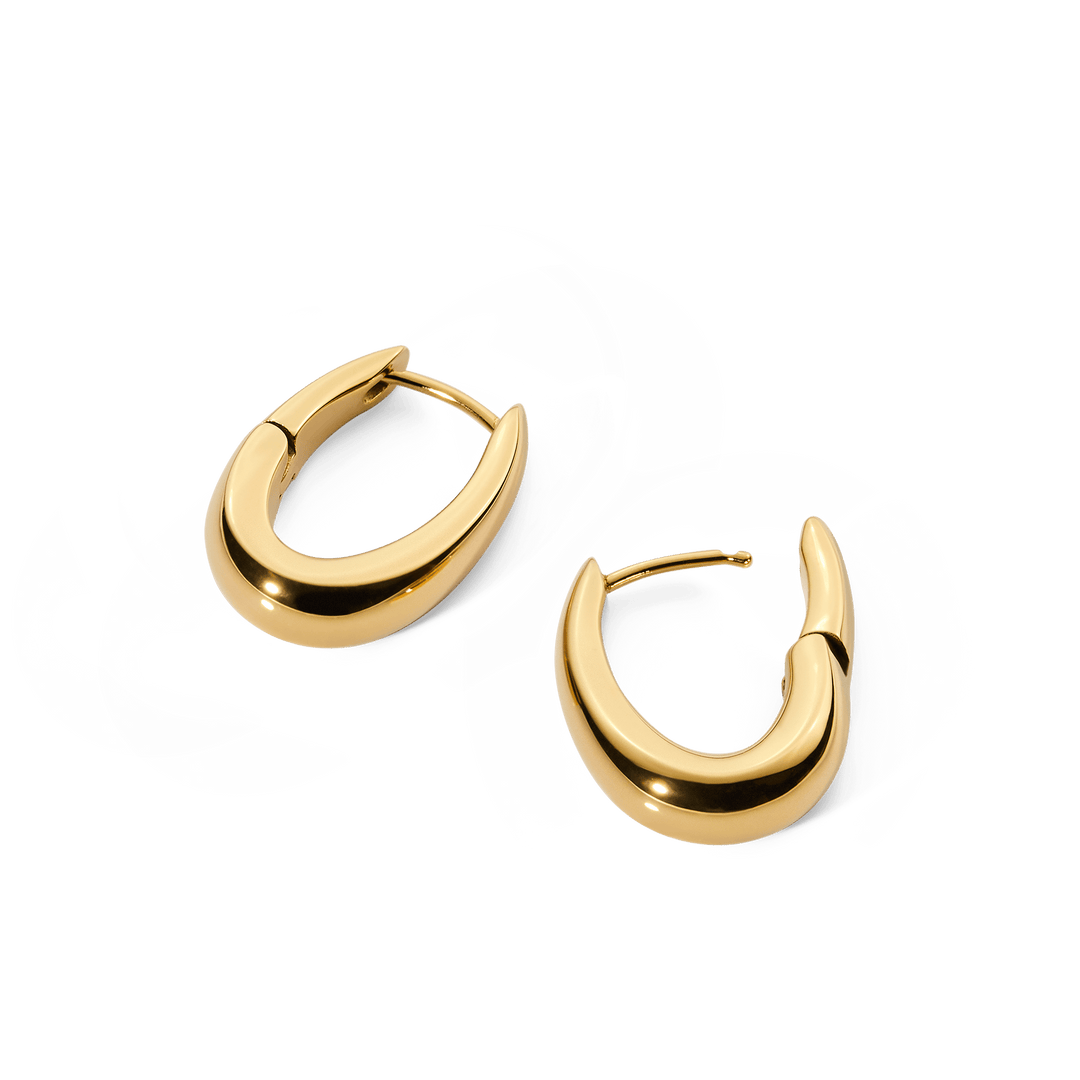 Daniel Wellington Flow Earring 20mm Gold