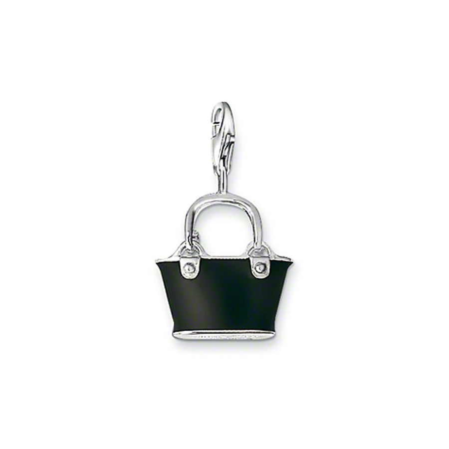 Charm Pendant Beach Bag Black | THOMAS SABO Australia