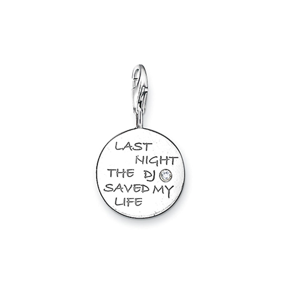 Charm Pendant DJ Tag | THOMAS SABO Australia