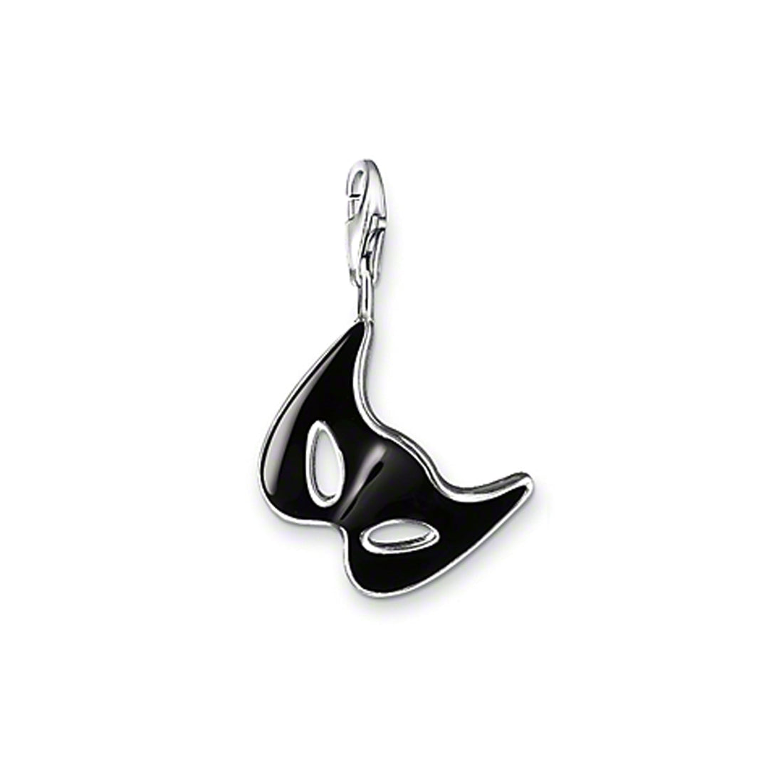 Charm Pendant Mask Cat Black | THOMAS SABO Australia