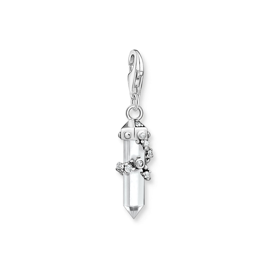 Thomas Sabo Charm pendant milky quartz silver CC1908