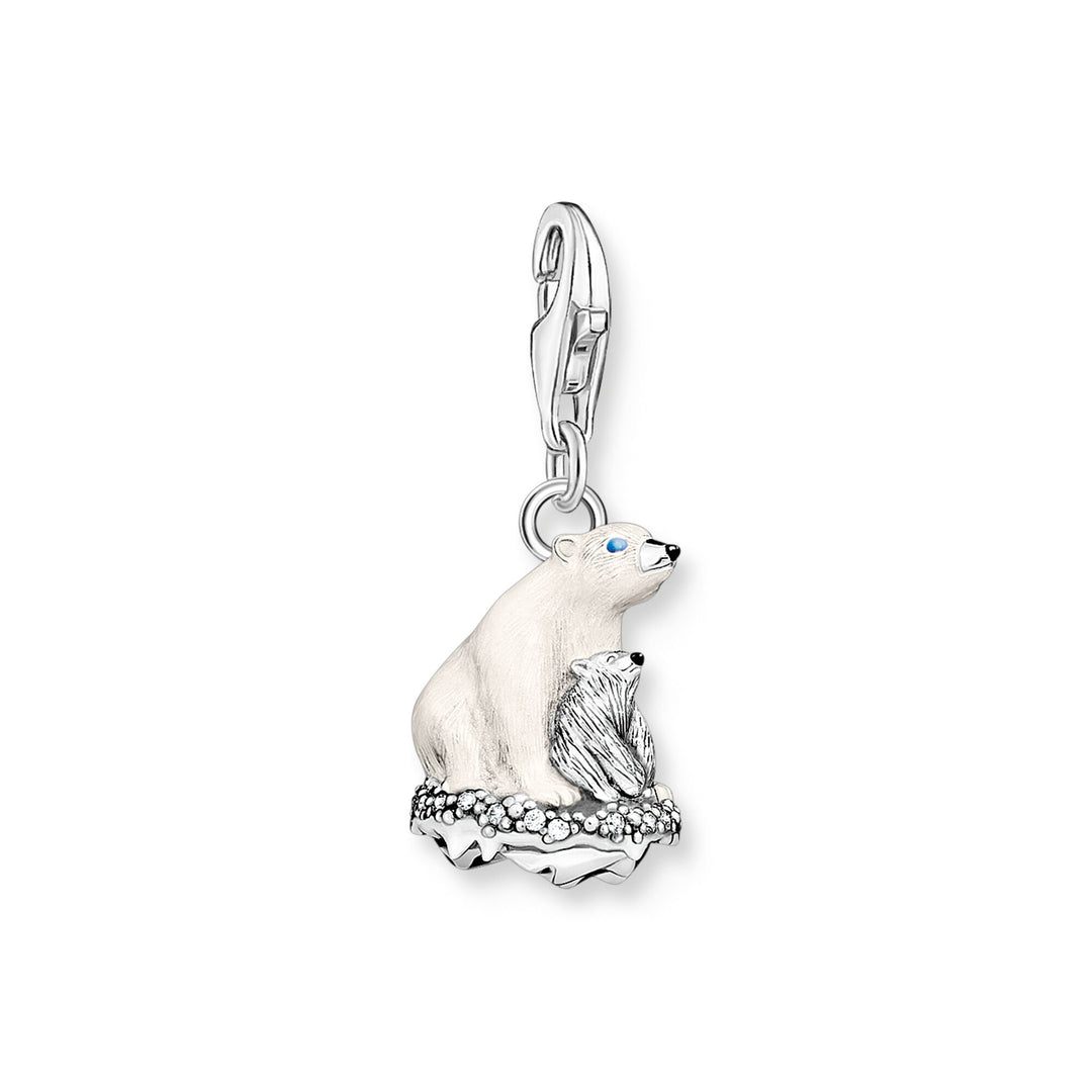 Thomas Sabo Charm pendant ice bears silver CC1911