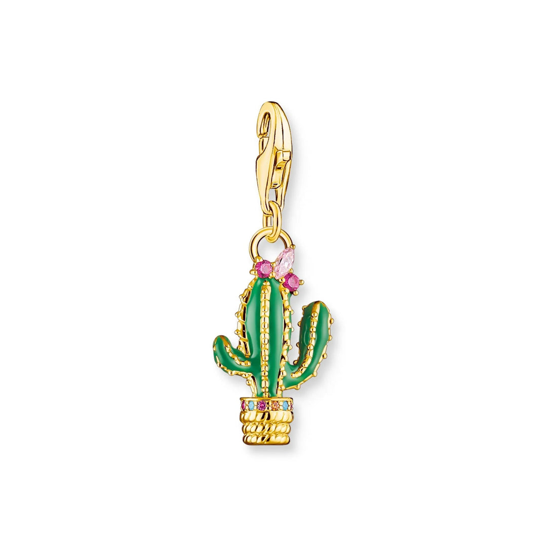 THOMAS SABO Charm Pendant Cactus Gold CC1928