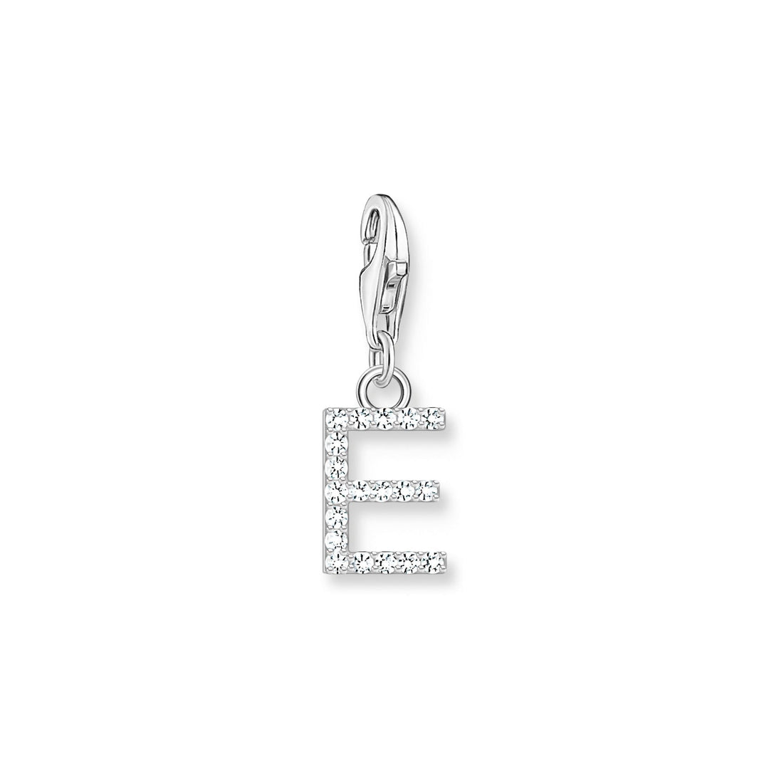 THOMAS SABO Charm Pendant Letter E Silver CC1945