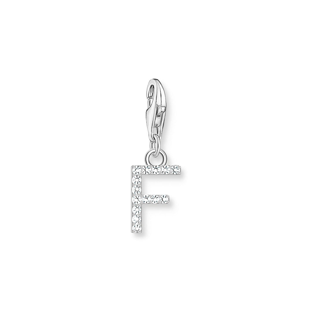 THOMAS SABO Charm Pendant Letter F Silver CC1946