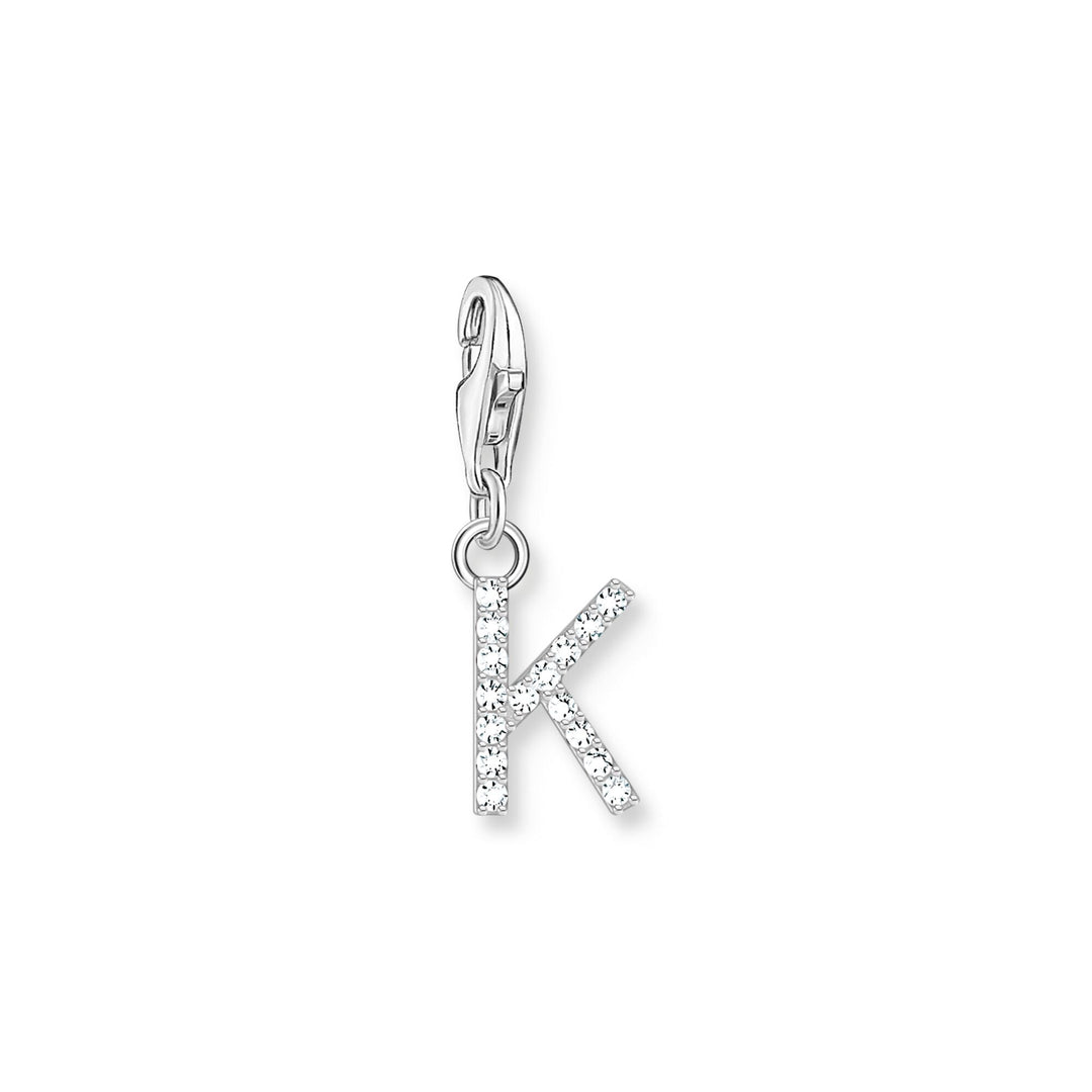 THOMAS SABO Charm Pendant Letter K Silver CC1950