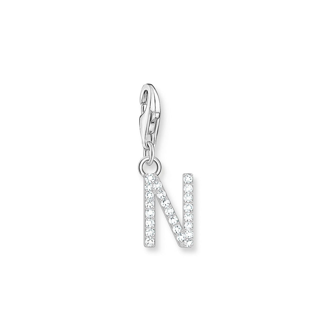 THOMAS SABO Charm Pendant Letter N Silver CC1951