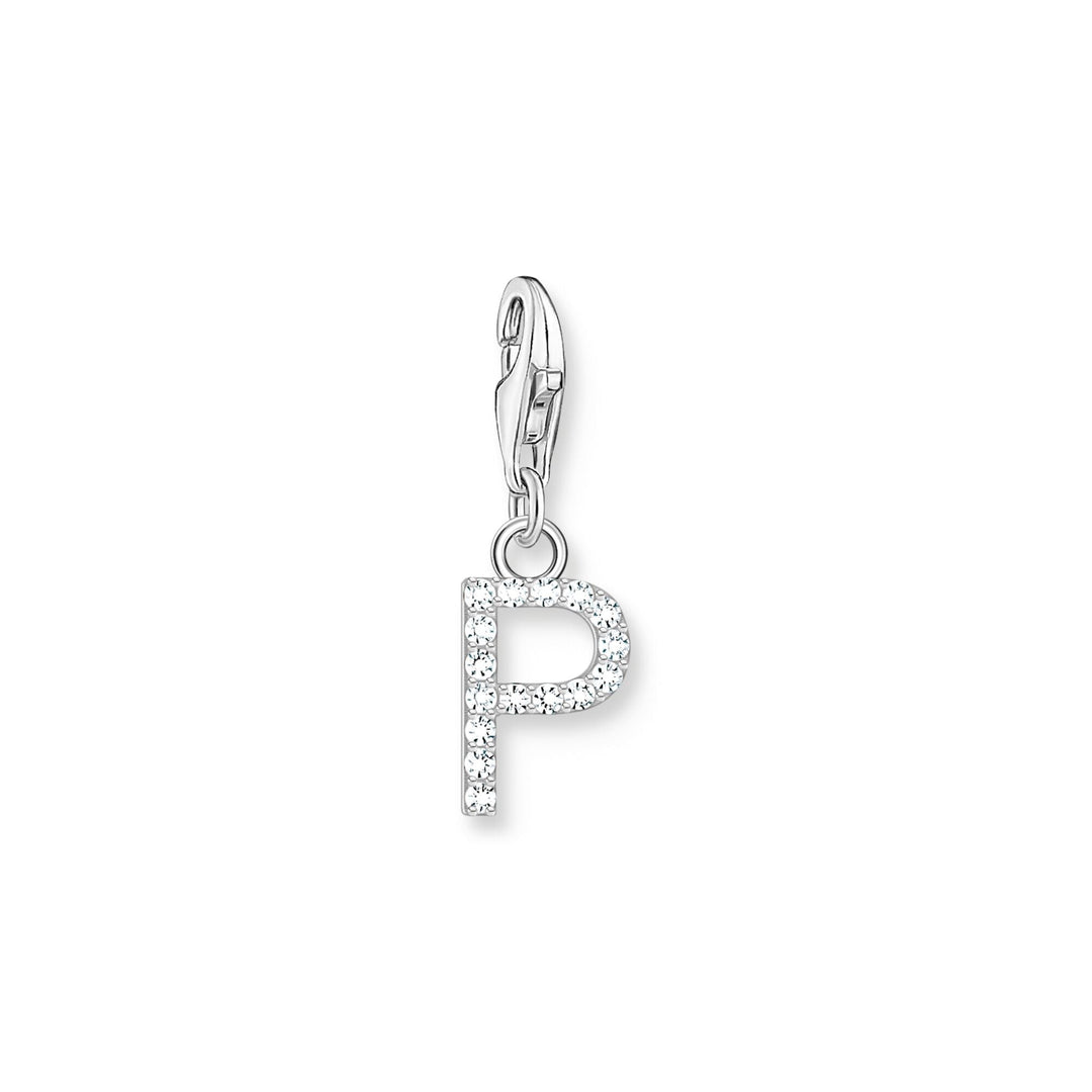 THOMAS SABO Charm Pendant Letter P Silver CC1953