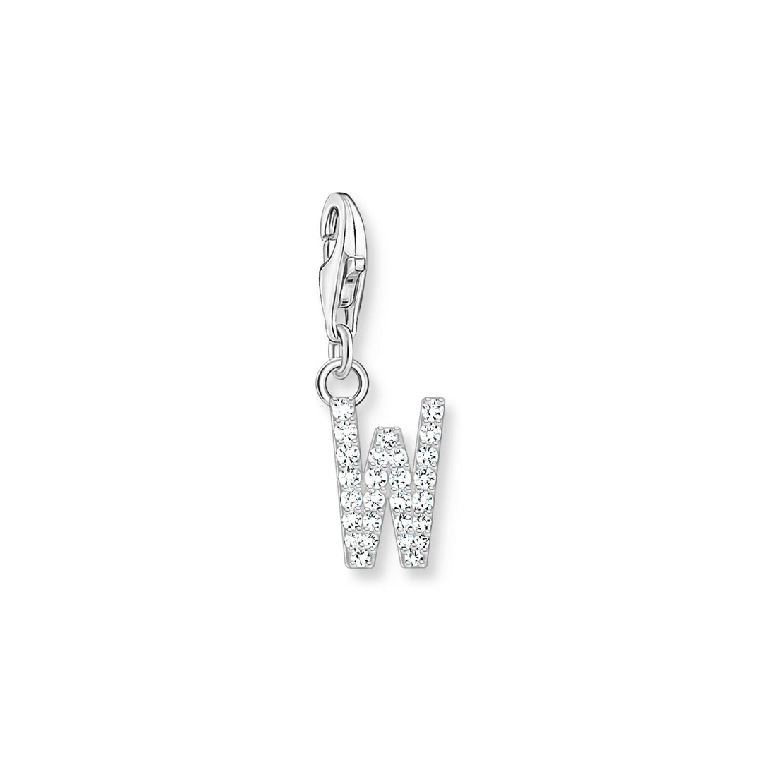 THOMAS SABO Charm Pendant Letter W Silver CC1960