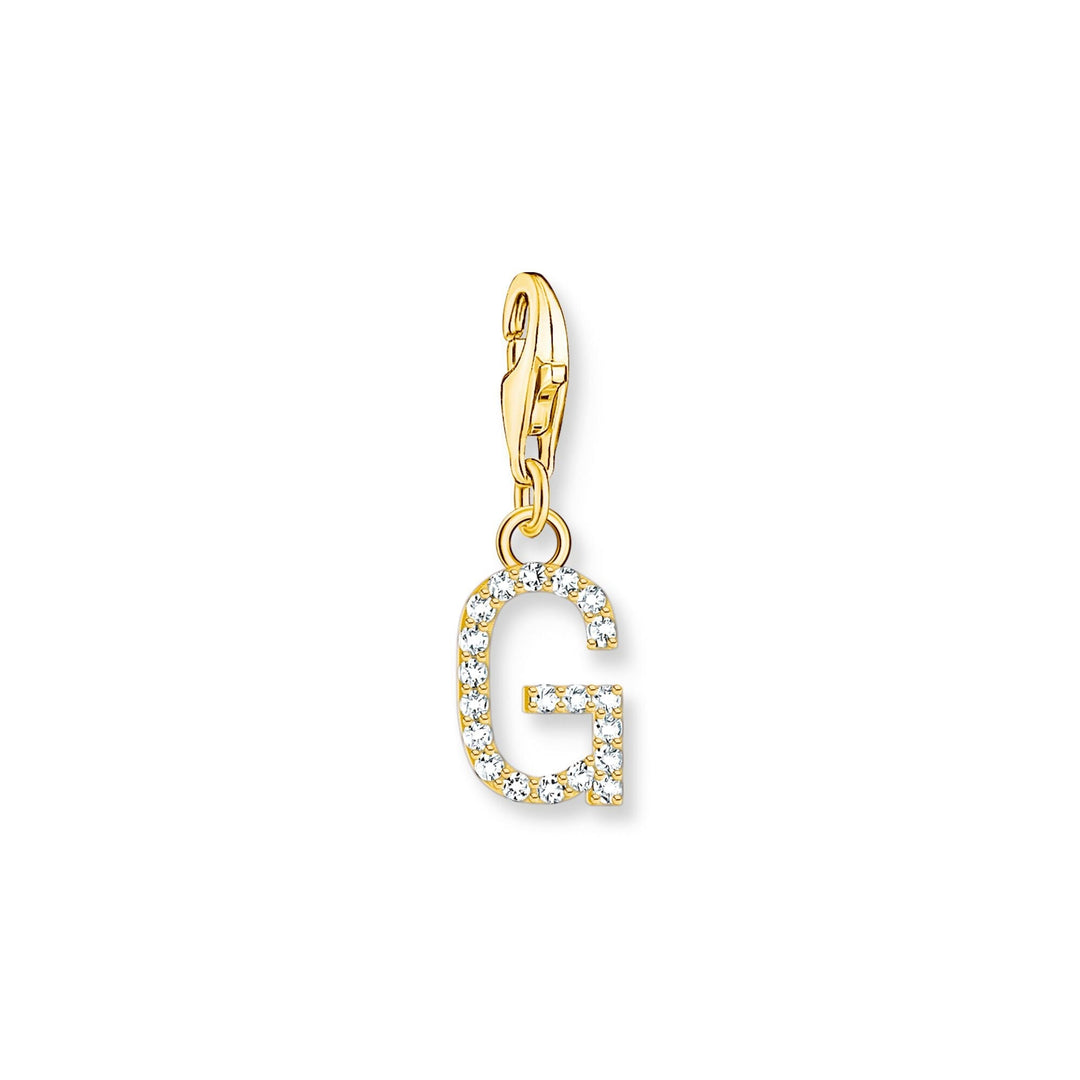 THOMAS SABO Charm Pendant Letter G Gold Plated CC1970