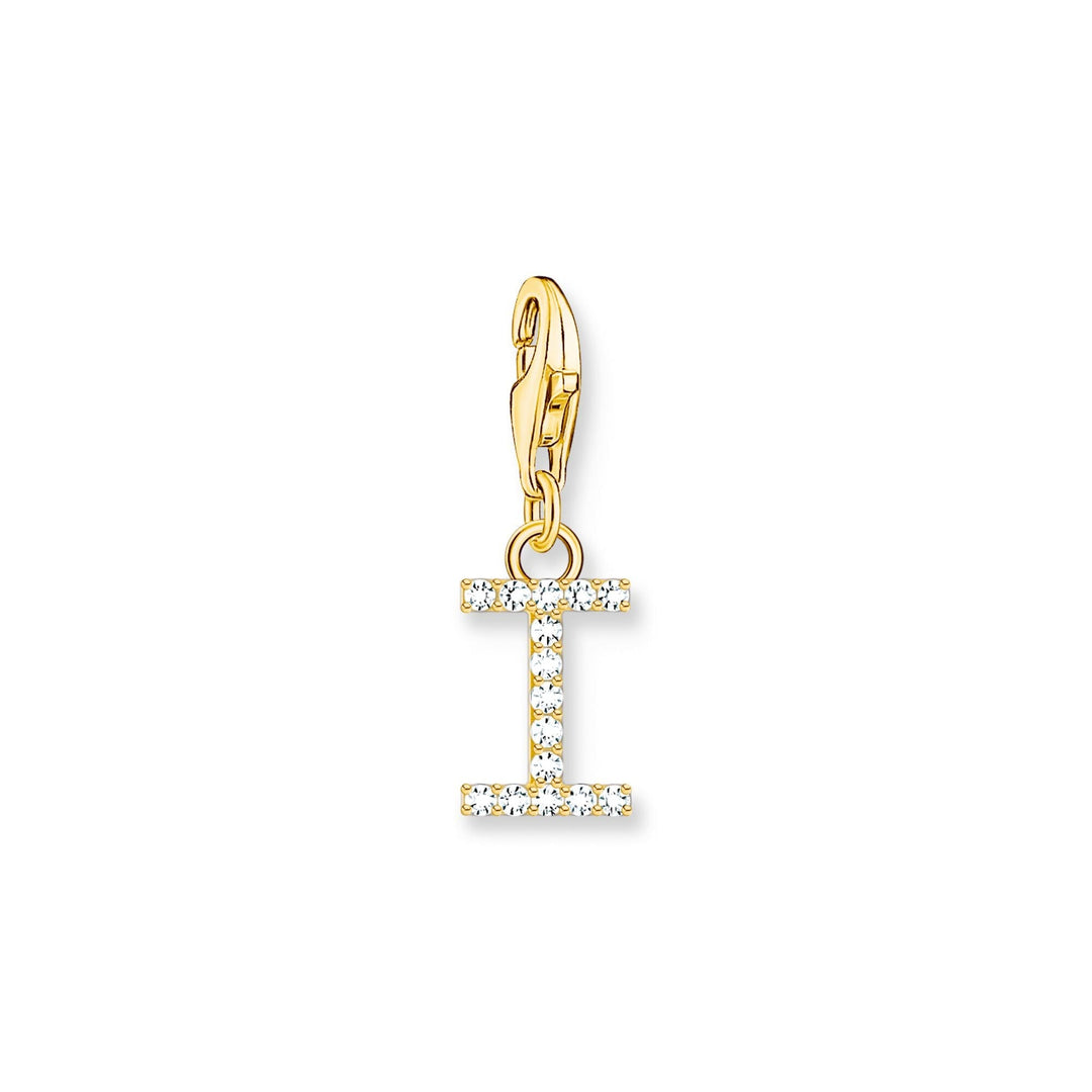 THOMAS SABO Charm Pendant Letter I Gold Plated CC1972