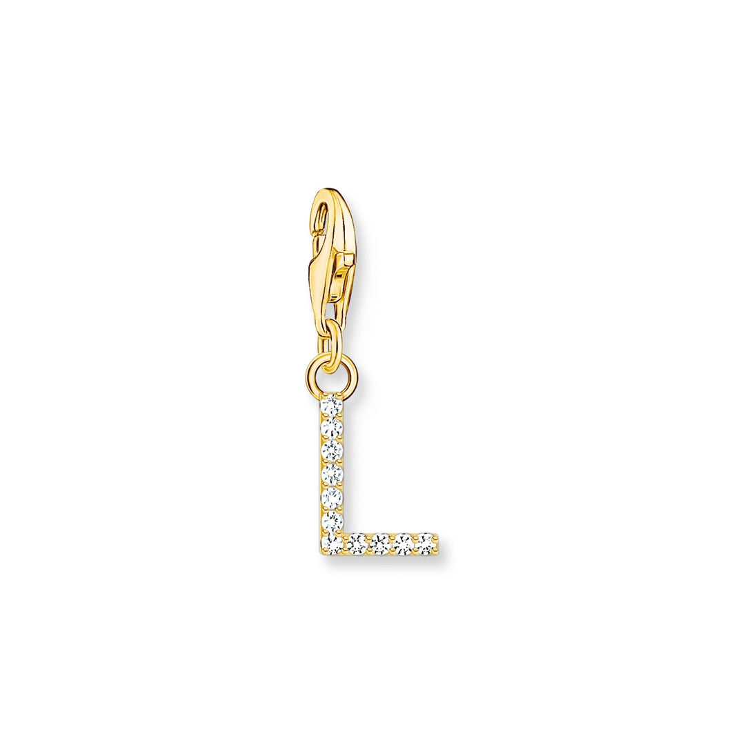 THOMAS SABO Charm Pendant Letter L Gold Plated CC1975