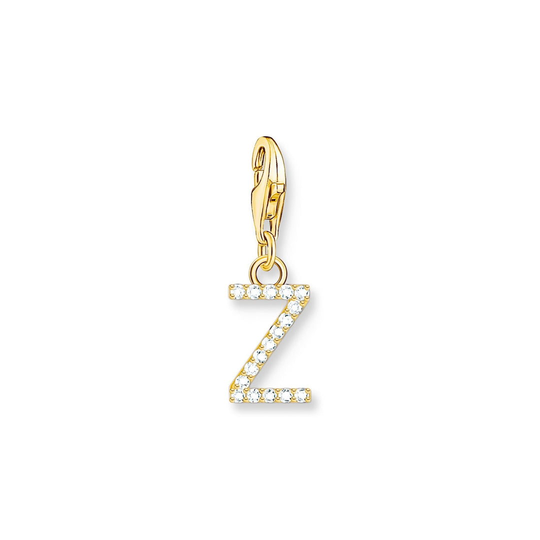 THOMAS SABO Charm Pendant Letter Z Gold Plated CC1989