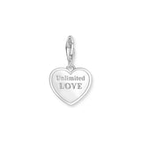 THOMAS SABO Charm Pendant Heart with Best Mom Silver CC2021