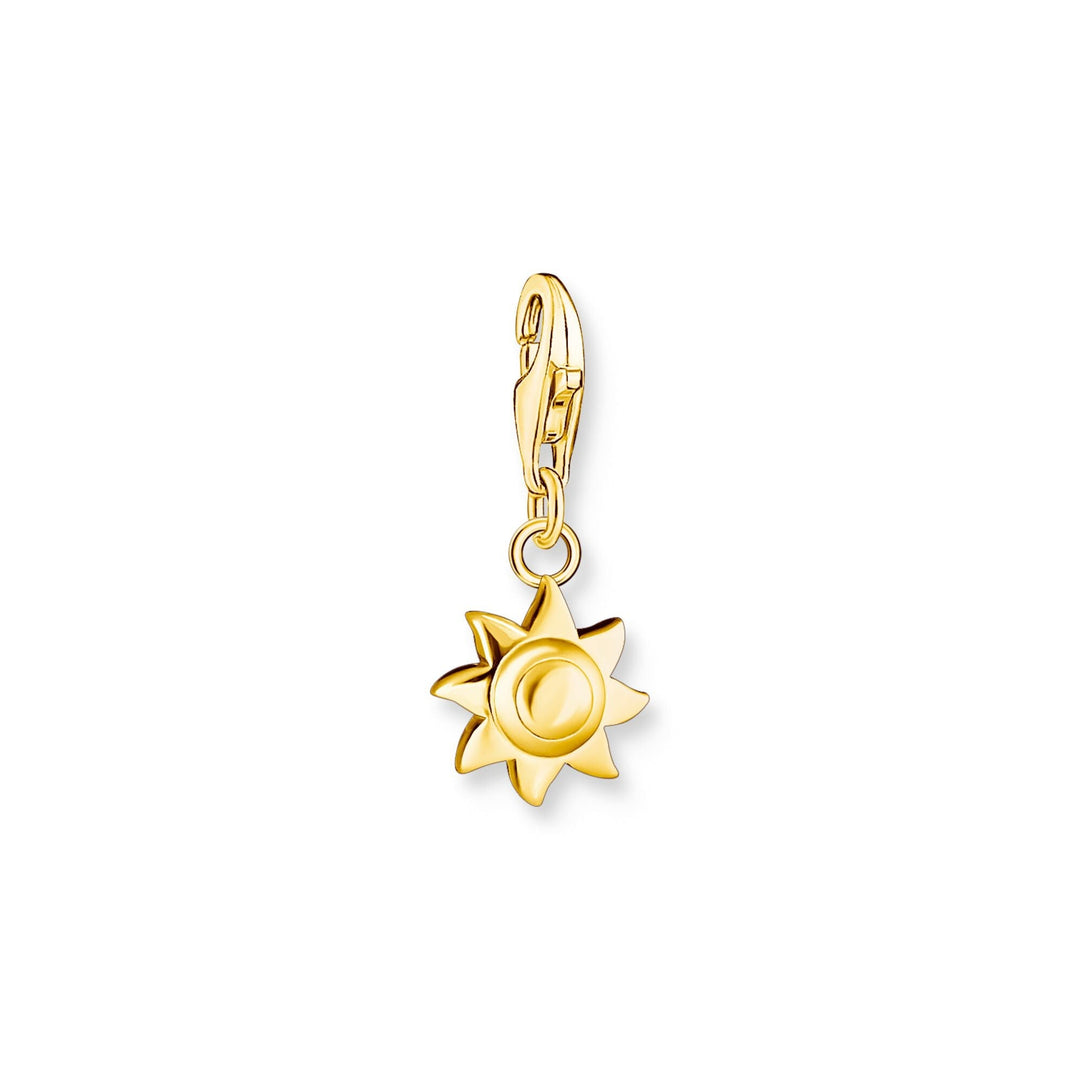 THOMAS SABO Charm Pendant Sun Gold Plated CC2024