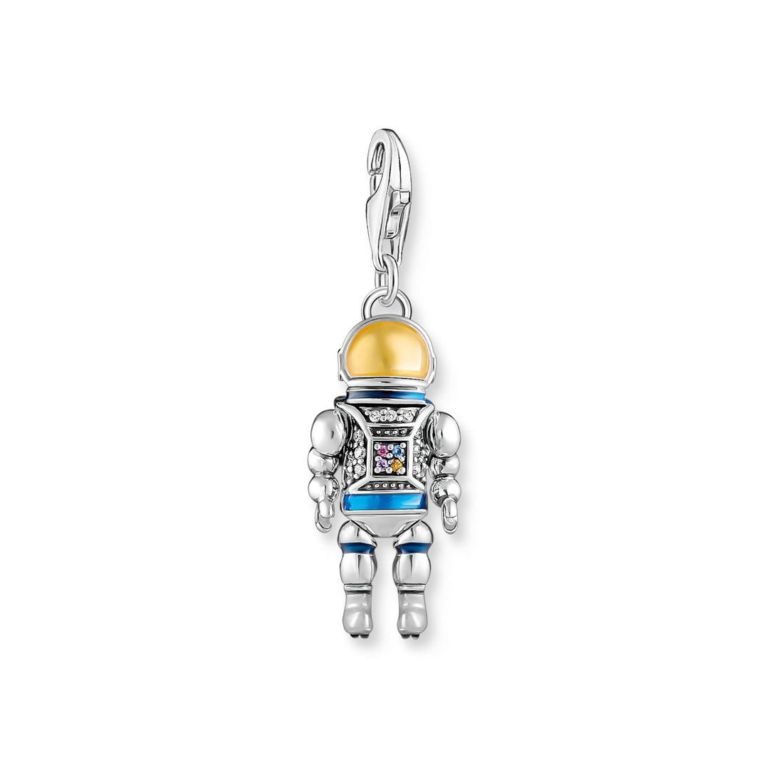 THOMAS SABO Charm Pendant Astronaut with Colourful Stones CC2037