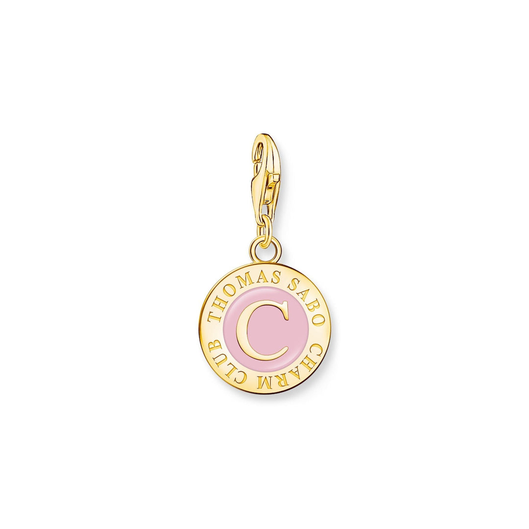 THOMAS SABO Pink & Gold Charmista Coin CC2097