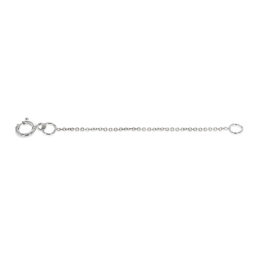 9K White Gold 5cm Necklace Extender