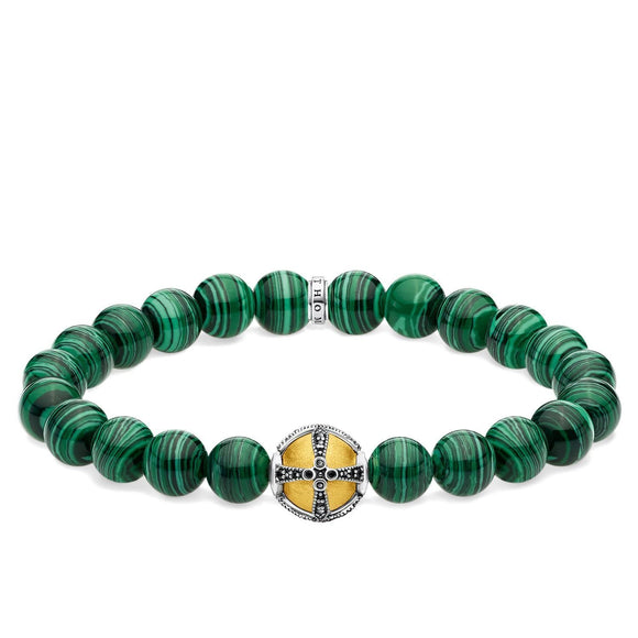 Thomas Sabo Bracelet Cross Green