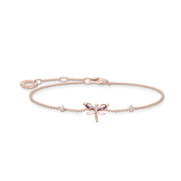 Thomas Sabo Bracelet Dragonfly Rose Gold | The Jewellery Boutique