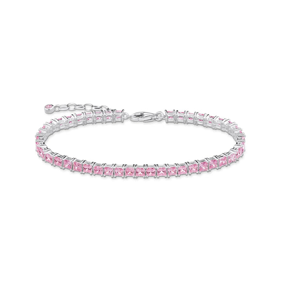 THOMAS SABO Heritage Pink Tennis Bracelet TA2029P