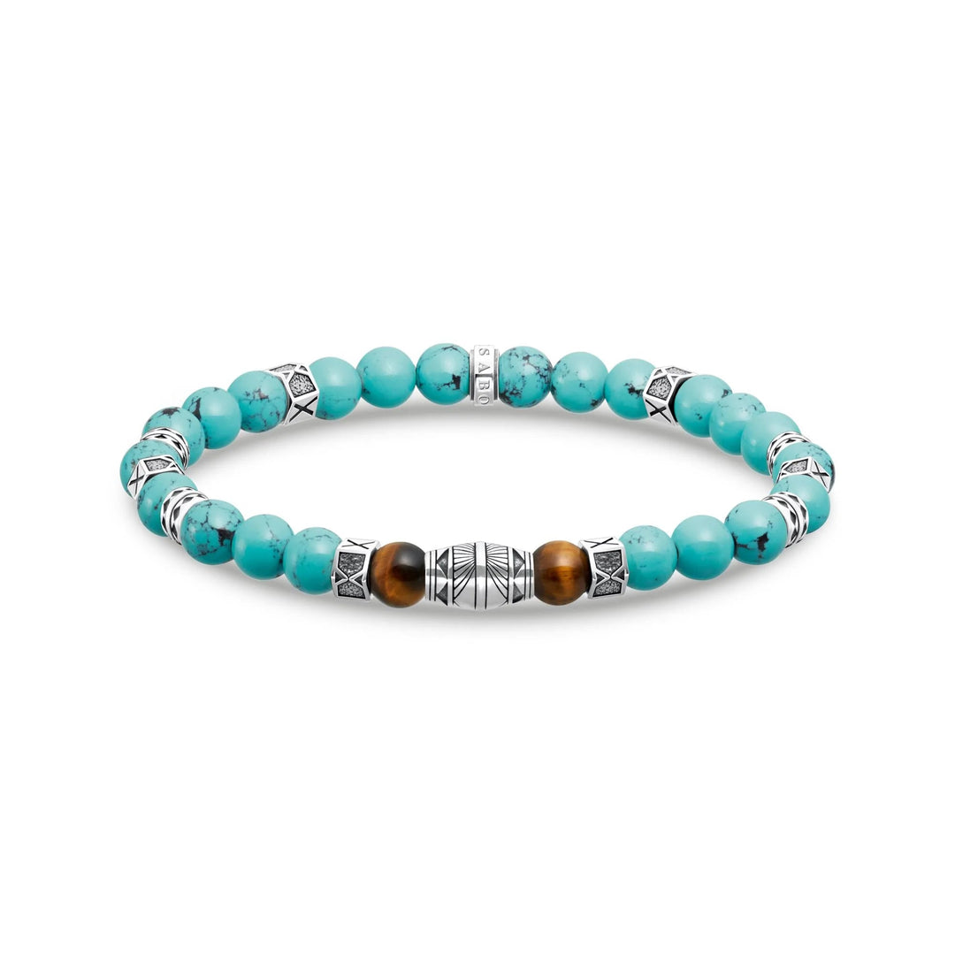 THOMAS SABO Turquoise Bead Element's Bracelet TA2087TU