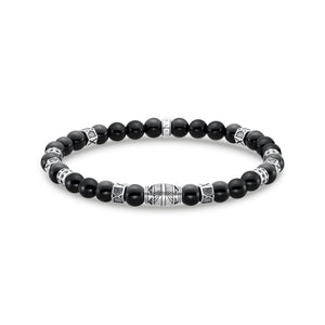 THOMAS SABO Black Bead Elements Bracelet TA2087