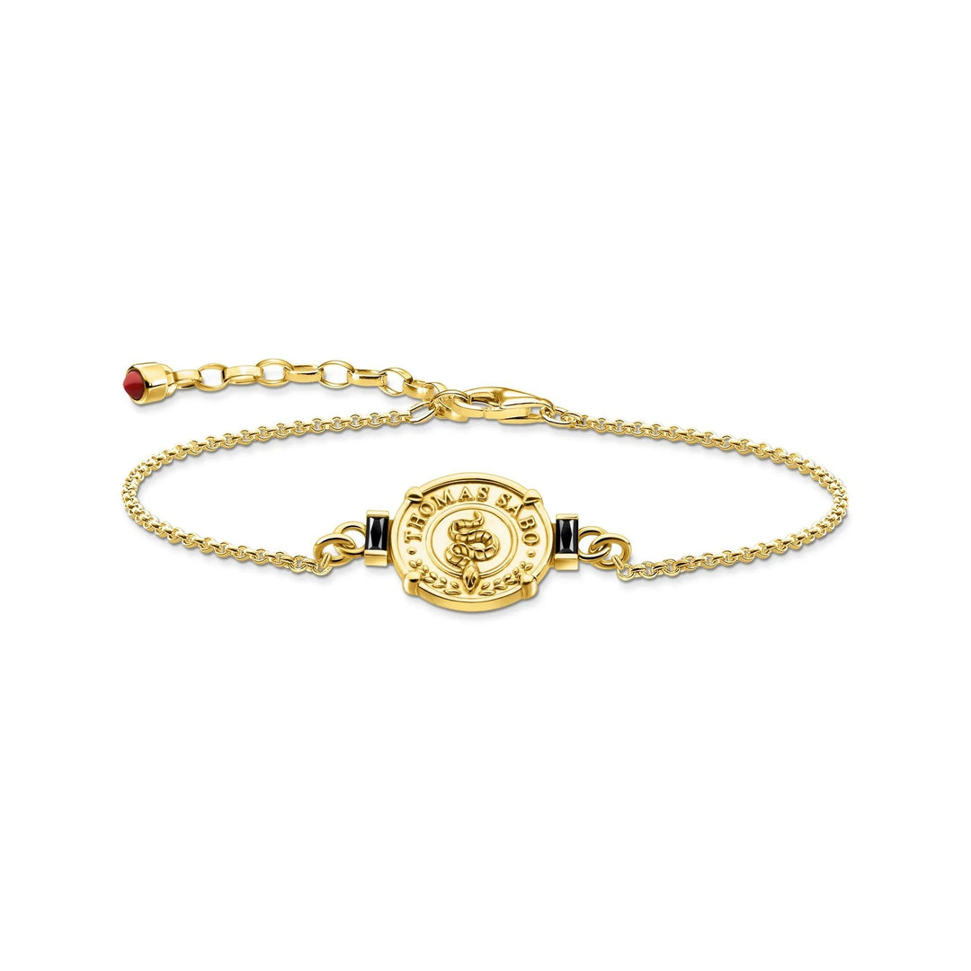 THOMAS SABO Gold Coin Bracelet TA2090Y