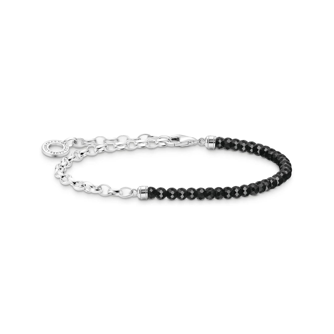 THOMAS SABO Chain Onyx Bead Bracelet TA2100BL