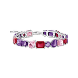 THOMAS SABO Heritage Glam Tennis Bracelet with Colourful Stones TA2135AM