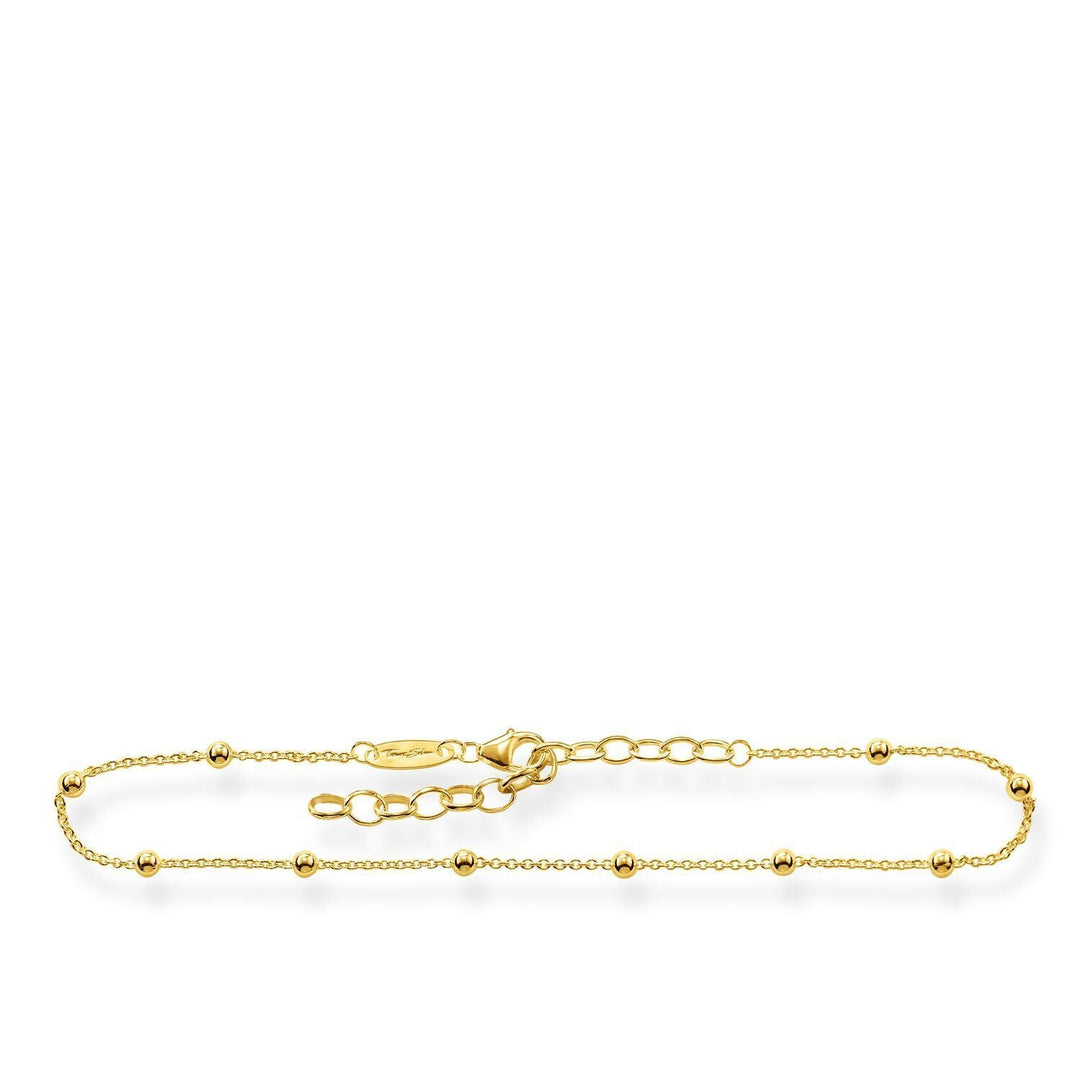 Thomas Sabo Ankle Chain Dots Gold