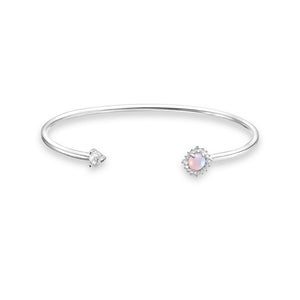 Thomas Sabo Bangle Pink Stone Silver | The Jewellery Boutique