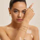 Ania Haie Gold Arrow Chain Bracelet B049-01T