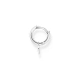 Thomas Sabo Charming Single Hoop Earring with Heart Pendant Silver TCR696