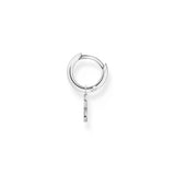 Thomas Sabo Charming Single Hoop Earring with Infinity Pendant Silver TCR704