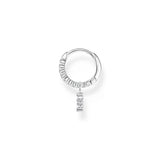 Thomas Sabo Charming Single Hoop Earring with Star Pendant Silver TCR707