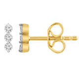 Diamond Fashion Earrings with 0.15ct Diamonds in 9K Yellow Gold