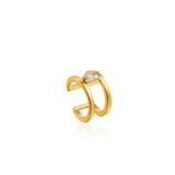 Ania Haie Glow Ear Cuff - Gold