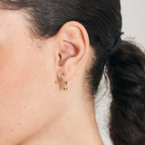 Ania Haie Gold Orb Drop Huggie Hoop Earrings E045-02G
