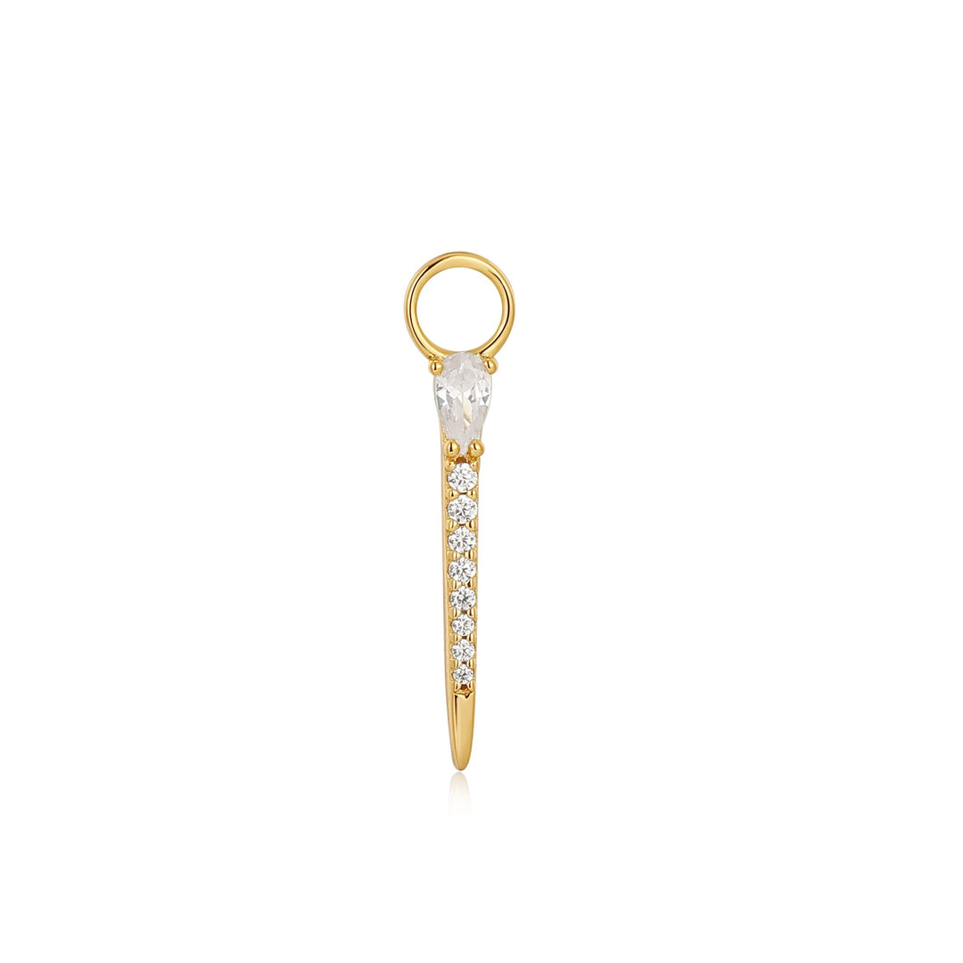 Ania Haie Gold Sparkle Bar Earring Charm EC048-13G