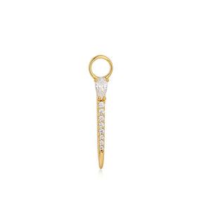 Ania Haie Gold Sparkle Bar Earring Charm EC048-13G