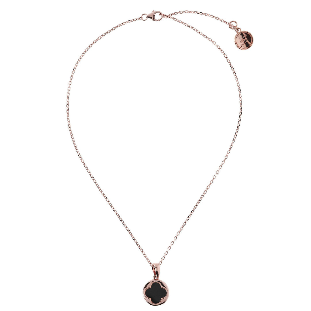 Bronzallure Small Four-Leaf Clover Necklace| The Jewellery Boutique