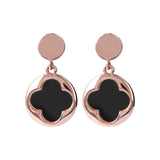 Bronzallure Four-Leaf Clover Dangle Earrings| The Jewellery Boutique