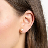 Thomas Sabo Ear studs pearl rose gold TH1430R