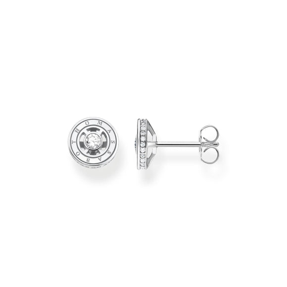 THOMAS SABO Sparkling Circles Silver Earrings TH2062