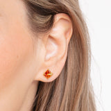 Thomas Sabo Ear Studs Orange Stone | The Jewellery Boutique