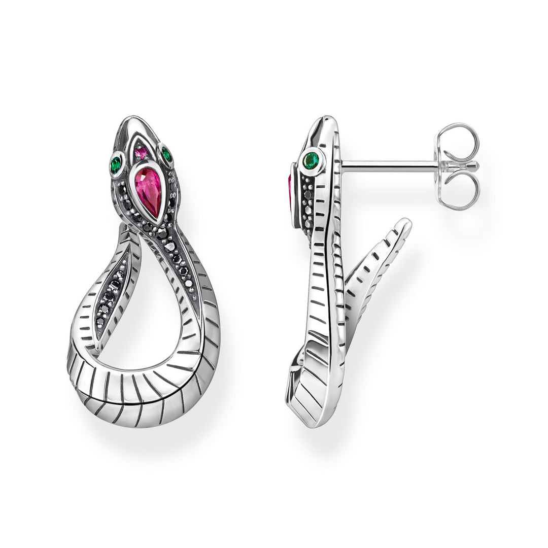 Thomas Sabo Earrings Snake | The Jewellery Boutique